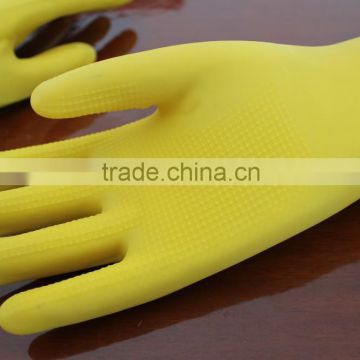 Yellow Extra Long Latex Glove