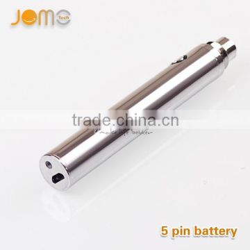 2015 newest generation e-cigarette battery micro 5 Pin USB battery from Jomo