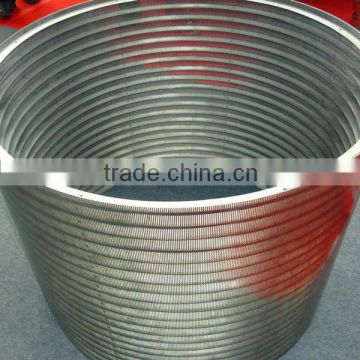 stainless steel wedge wire mesh screen for mine screen mesh