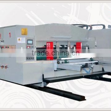 [RD-A1500-3200-3] Corrugated rotary automatic die cutting machine with 3 color printing slotting for corrugated carton making