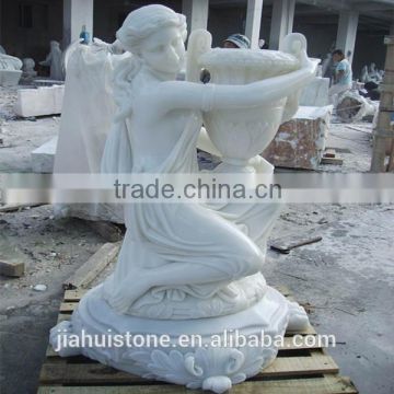 decoration life size white marble staute price