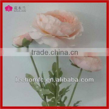 make large fabric flower silk peony for wedding decoraive