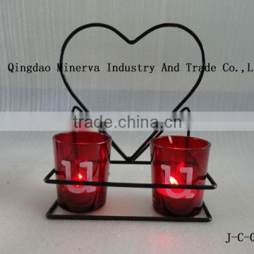 Factory Wholesale Customize Metal Candle Holder for Glass Cup