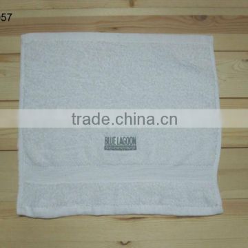 100% cotton terry embroidery Face towel
