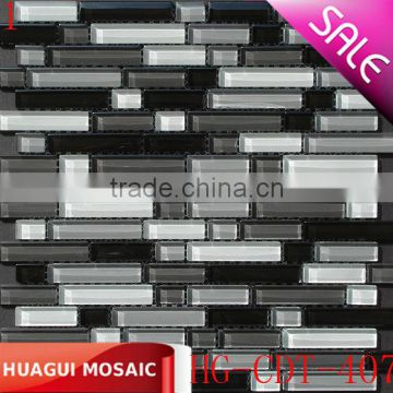 Singapore Professional manufacturer of crystal glass mosaic HG-CDT-407