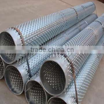 high strength galvanized bridge slot sand filter pipe factory