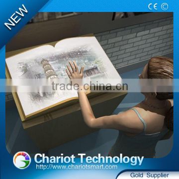 Wonderful interactive books projection virtual used for event