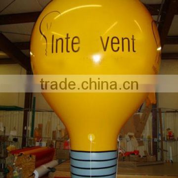 Events Advertising Inflatable Light Bulb Balloon Decoration