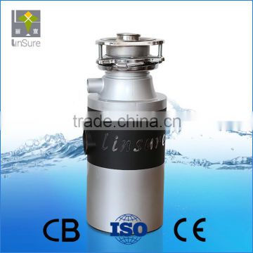 Household Kitchen Appliances 1hp Waste Food Processor Induction motor / Kitchen Waste Macerator / Holow Grinding Machine