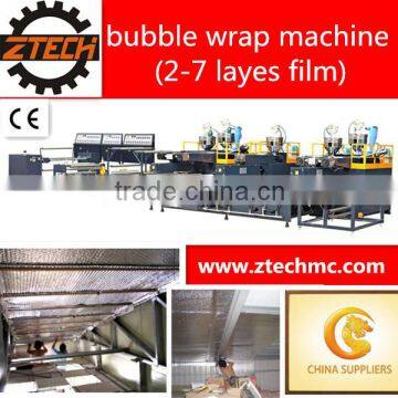 Foshan Ztech 33 m/min bubbble wrap machine in China