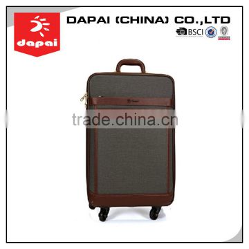 PVC Water Repellent Design Trolley Luggage Case Travel Luggage