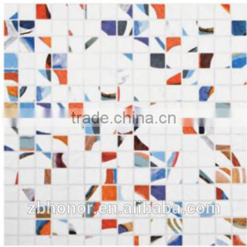 2016 C02 colorful series 30x30 wall tiles low W/A mosaic design