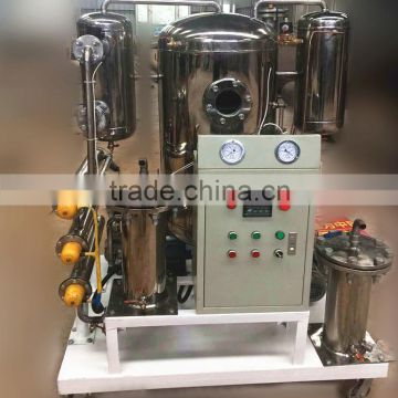 Continuous No Chemicals Lubricant Oil Water Separator/Vacuum Oil Purifier/Fuel Oil Dehydrator, removing mass and trace water