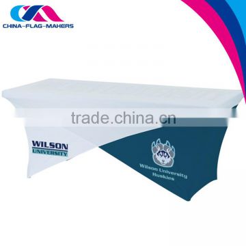 Promotion Trade show spandex tablecloth