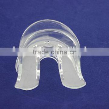dual arch teeth bleaching tray, silicone mouth trays, teeth whitening mouth tray, teeth whitening gel prefilled mouth tray