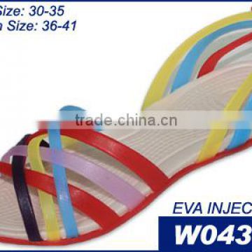 Transparent PVC Jelly Wedge Sandals