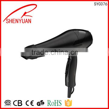 Promotional Mini Injection body high power Professional Household hair dryer