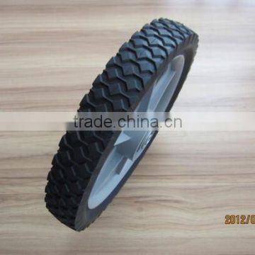 12 inch semi pneumatic rubber wheel in supplying