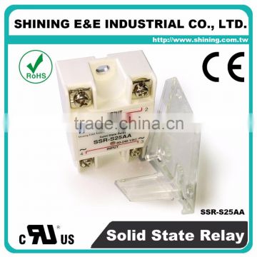 SSR-S25AA UL CE Approved AC To AC Single Phase 25A SSR