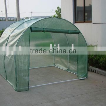 Tunnel greenhouse with PE gridding