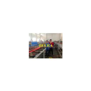 Corrugated Roofing Sheet Making Machine , PP Hollow Sheet Extrusion Line