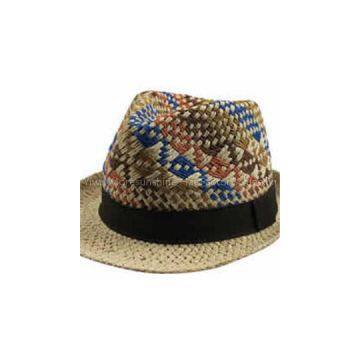 Men\'s Paper Fedora Hats Suitable for Summer Season/Party/Festival