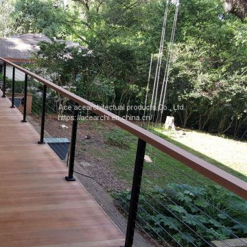 High Quality Stainless Steel Balcony Cable Railing / Wire Railing / Wire  Fence with Stainless Steel Wire of cable rail from China Suppliers -  158739178