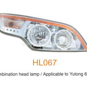 Yutong 6752 bus head lamp,bus front light(HL067)
