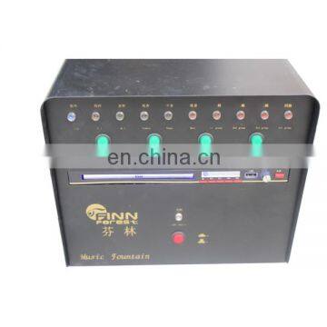 Programable water fountain music fountain control system