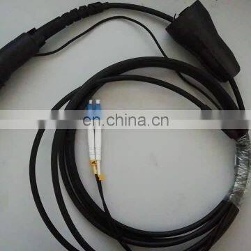 DLC/UPC 2 4 Core SM MM Armored Outdoor Protected Branch 3G 4G Base Station RRU BBU Fiber Optic Cable