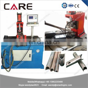 CH-60 Auto horizontal stainless steel pipe arc punching machine for good welding, steel tube arc punching machine