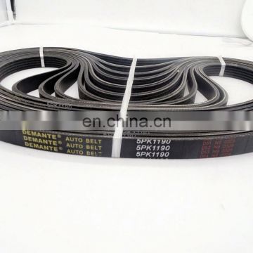 car parts wholesale different types drive belts 5pk 1190 pk belt