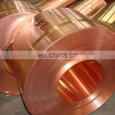ASTM C10100 C11000 C12200 C12000 C10200 C10300 C10400  99.9% Pure Copper Strip