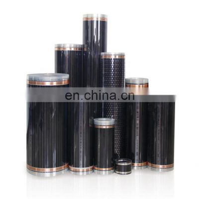 220V Voltage carbon heating film heat transfer vinyl film  150W 200W 220W 25W 300W/SQM Wattage