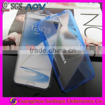 TPU&PC stand back cover for samsung N9006 note 3 note III
