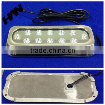 Stainless steel RGB high power 6w rgb led underwater lighting for yacht