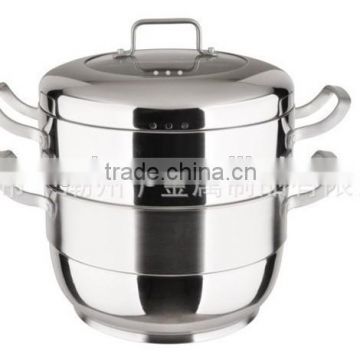 Double Layer Multi Stainless Steel Food Steamer pot
