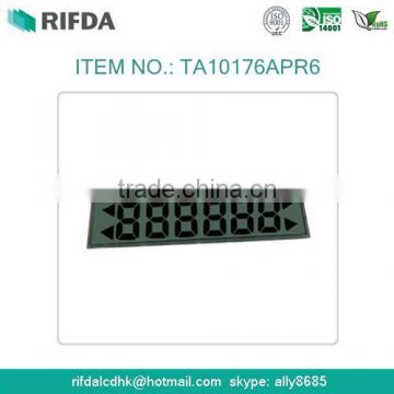 High cost performance 7 segment lcd displays TN type lcd with pin