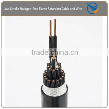 Low smoke halogen free copper wire braid cable