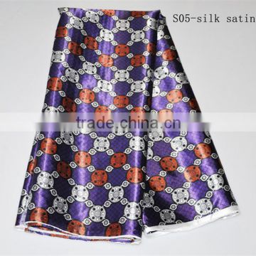 S05wholesles beautiful looking duchess satin silk fabric/100% silk satin fabric