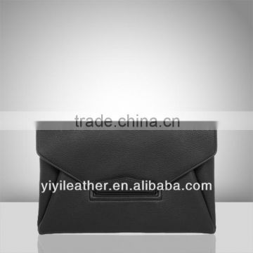 V399-Newest designer evening handbags high quality clutch bag genuine leather