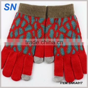 noble hot fashion SN factory Unisex touchscreen gloves pretty igloves with high quality cashmere                        
                                                Quality Choice