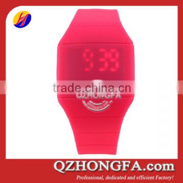 new silicone led watch cheap for adult