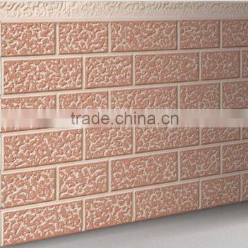 decorative exterior wall siding panel/pu sandwich panel/foam wall panel/facade panel/wall cladding panel