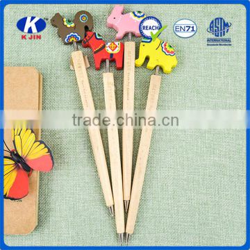 2016 hot sale fashion environmental wood ballpoint pen with customized design