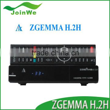 Original Enigma2 Linux Os Zgemma H.2h Dual Core Combo Receiver Dvb-s2 Dvb T2/c Zgemma H2h receiver