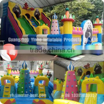 Popular Inflatable Panda Slide