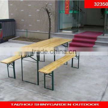 wooden beer table sets