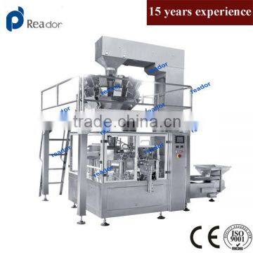 Food Packing Machine with Multihead Weigher