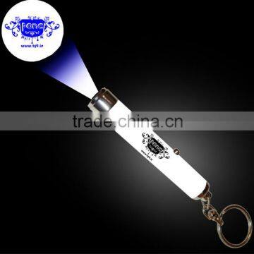 Company shopping malls promotional gifts items,Projection led flashlight keychain